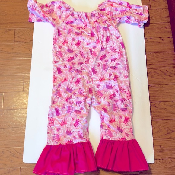 🔴 4t bundle 2 dress 1 romper - Picture 3 of 6